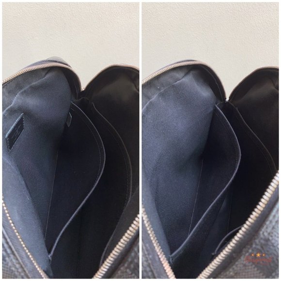 Authentic Louis Vuitton Damier Graphite Canvas Dayton Reporter PM Crossbody Bag - Picture 12 of 14